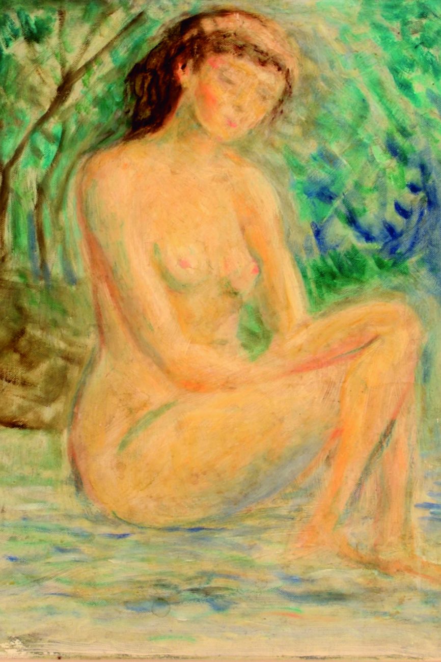 17.Bagnantem 1979 olio su tela 40 x 30