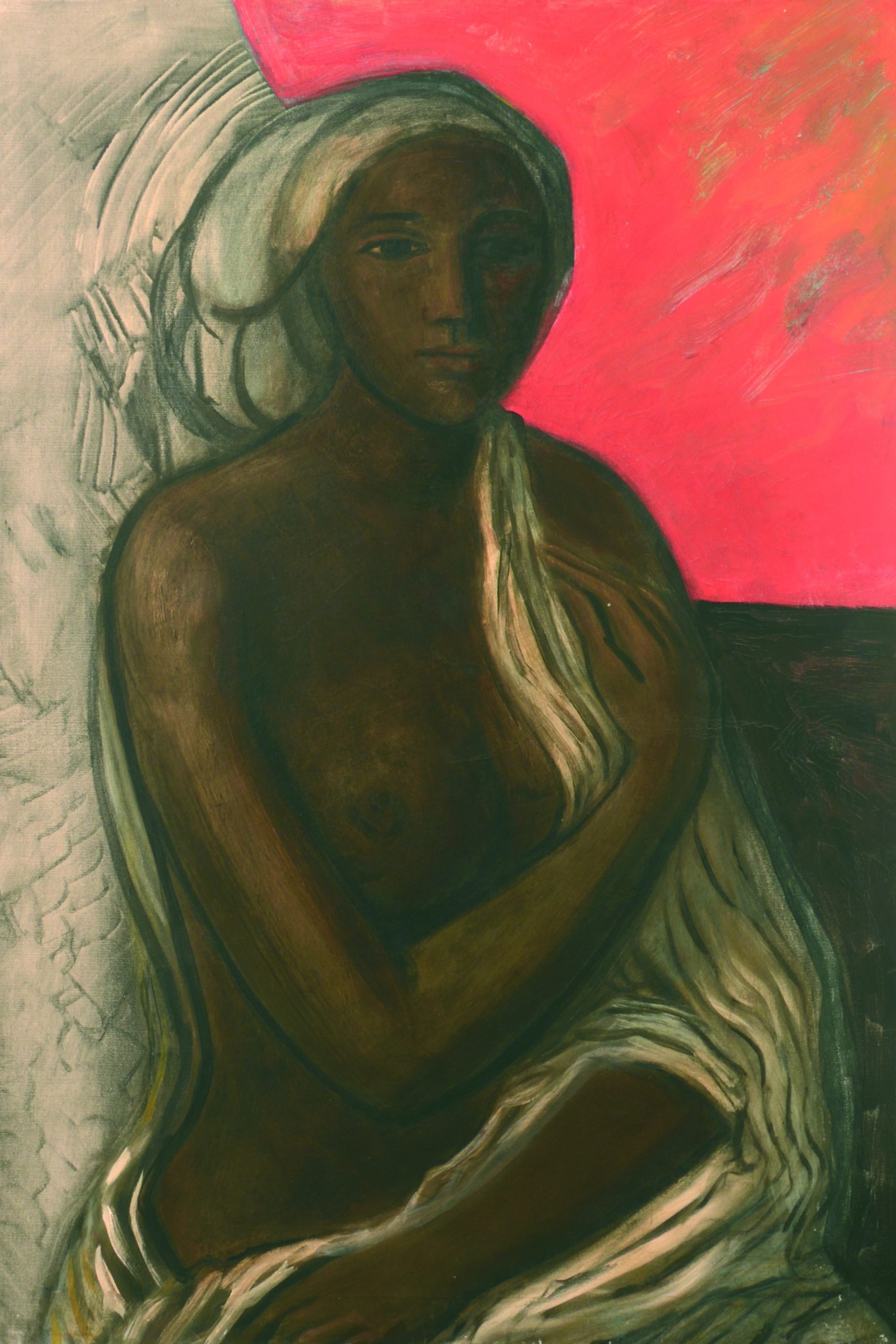 11Somala 1980 ca olio su tela cm 100 x 70