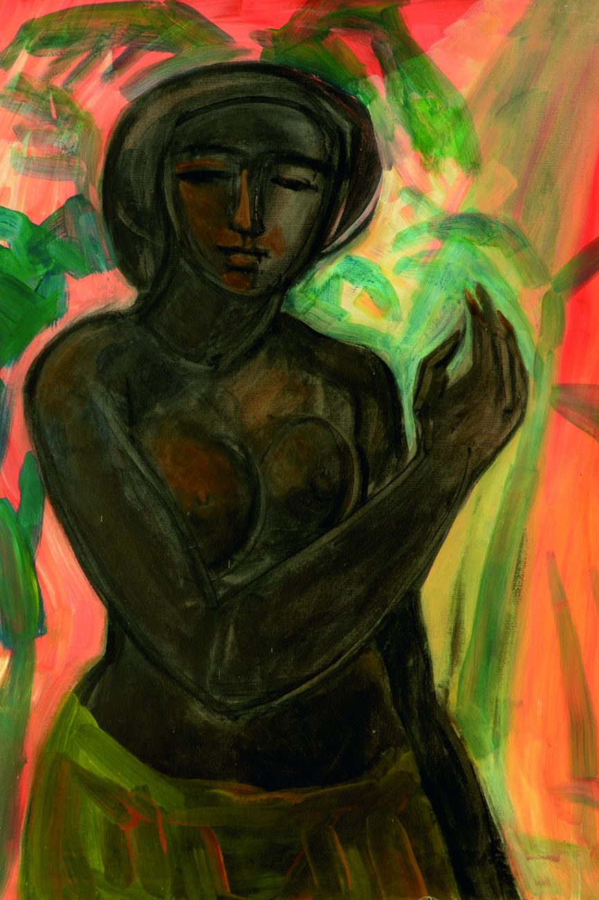 19 Somala 1980 ca olio su tela cm 80 x 60