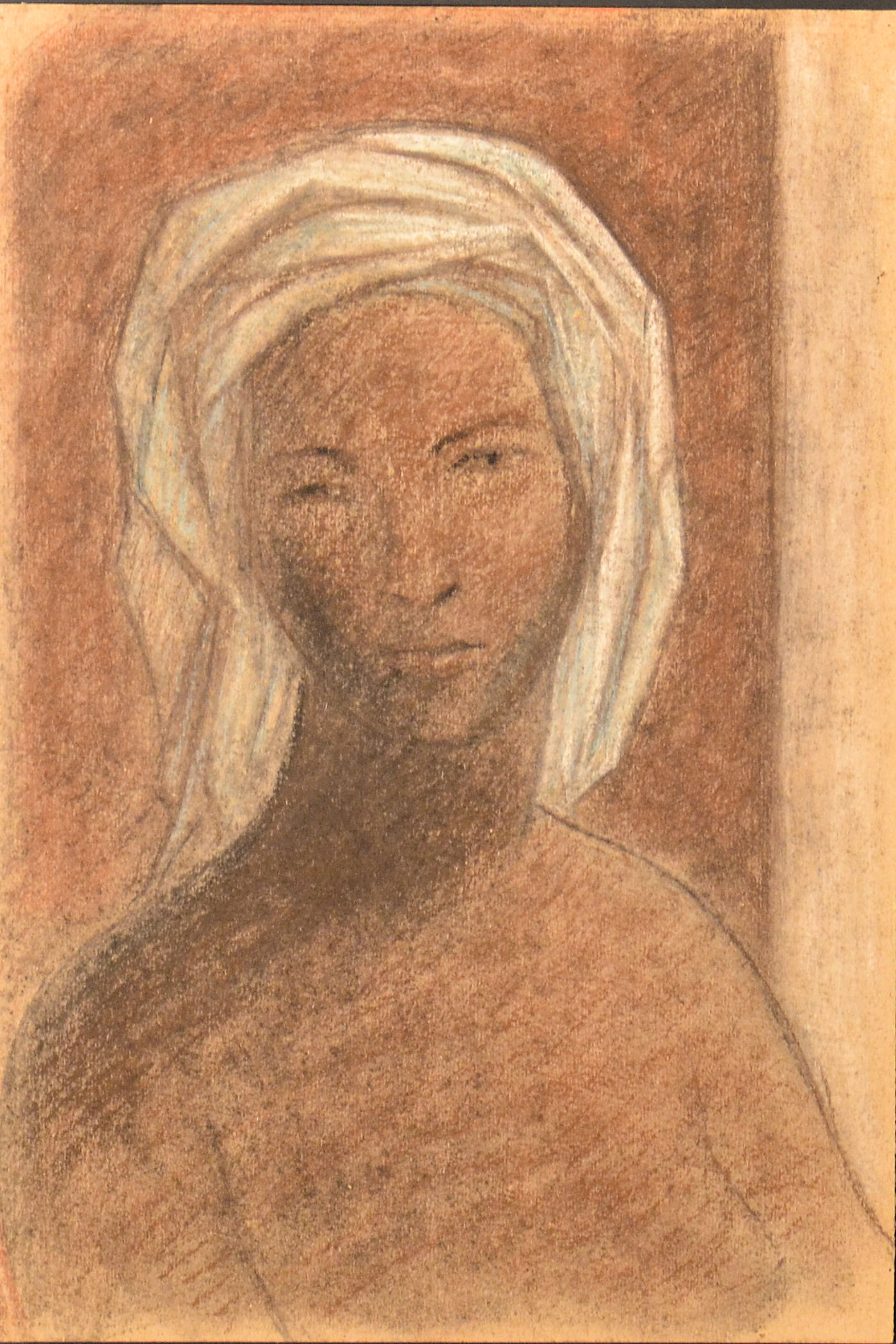 3.Somala 1956ca gesso su cartoncino cm 49 x 33